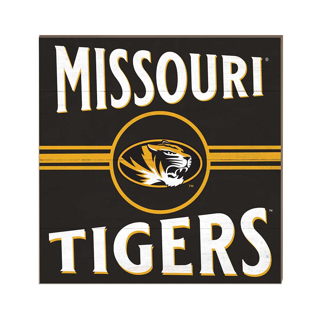 10x10 Retro Team Sign Missouri Tigers