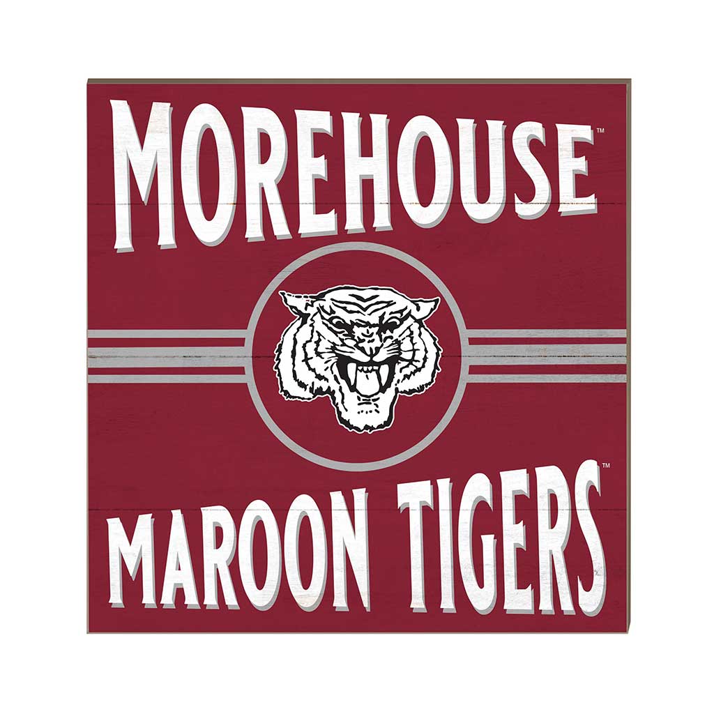 10x10 Retro Team Sign Morehouse College Maroon Tigers