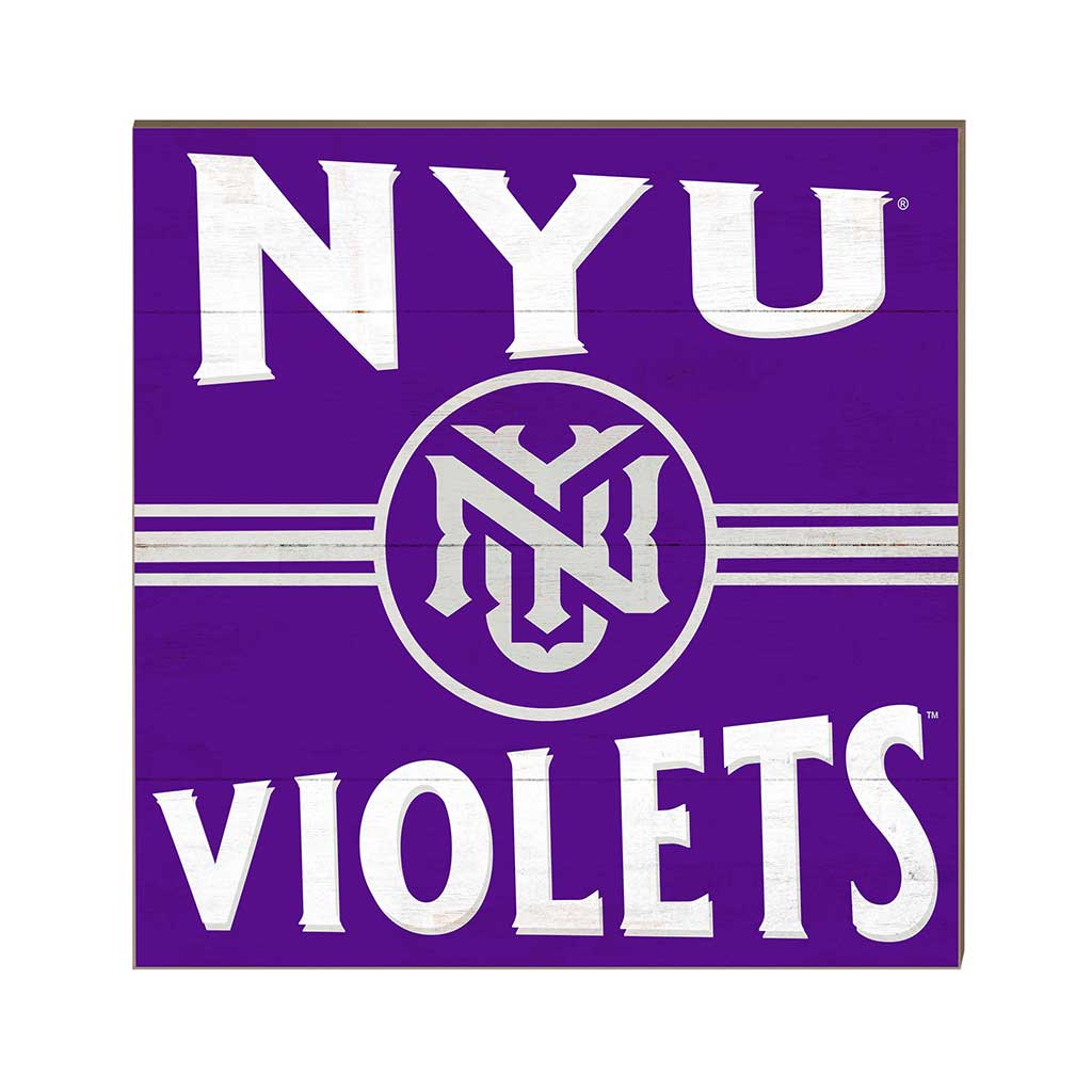 10x10 Retro Team Sign New York University Violets