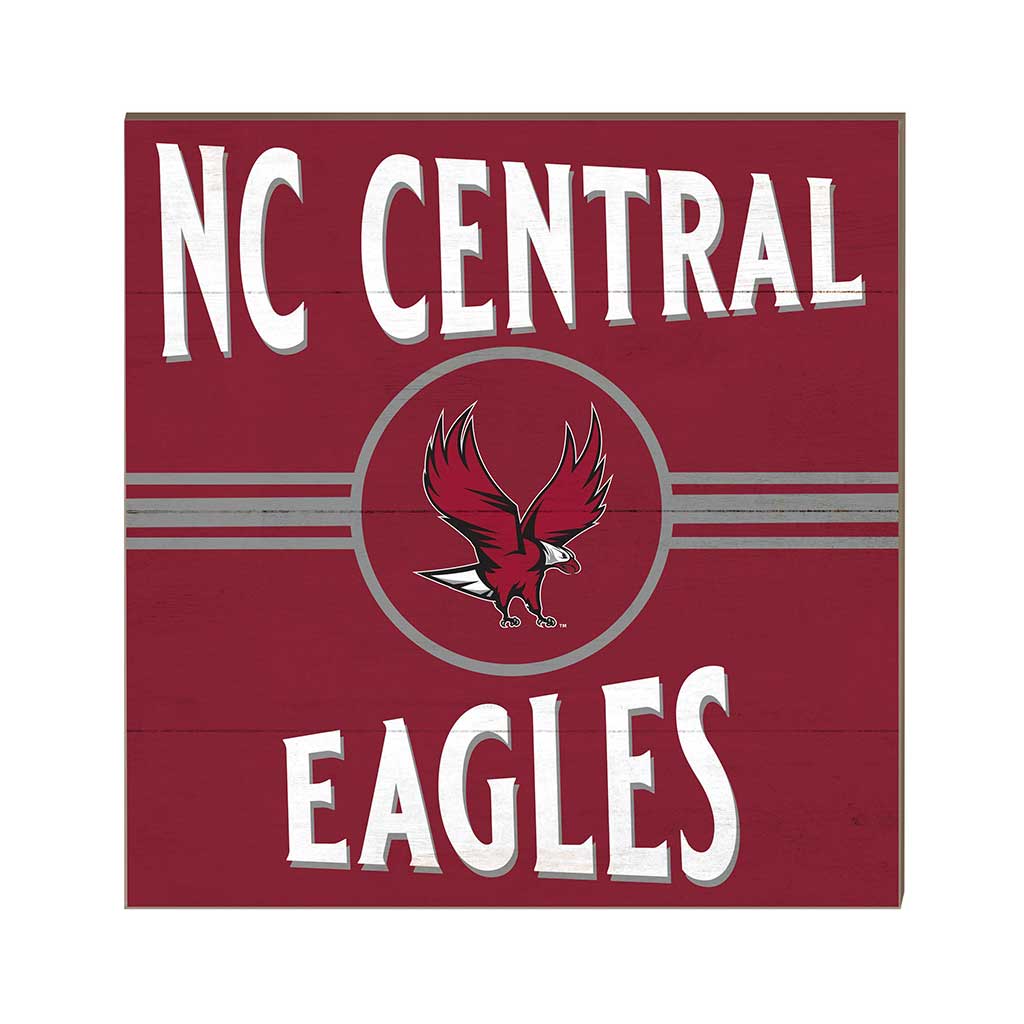 10x10 Retro Team Sign North Carolina Central Eagles