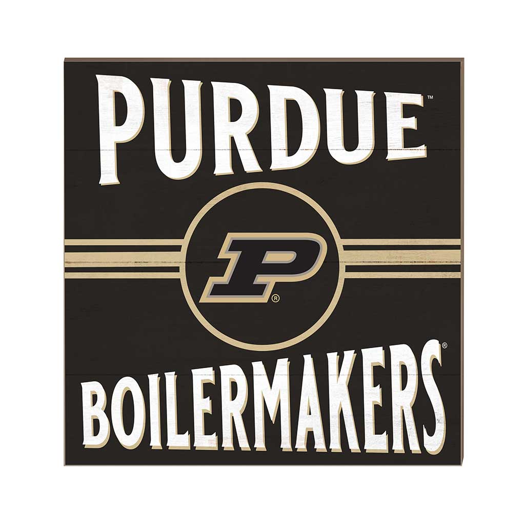 10x10 Retro Team Sign Purdue Boilermakers
