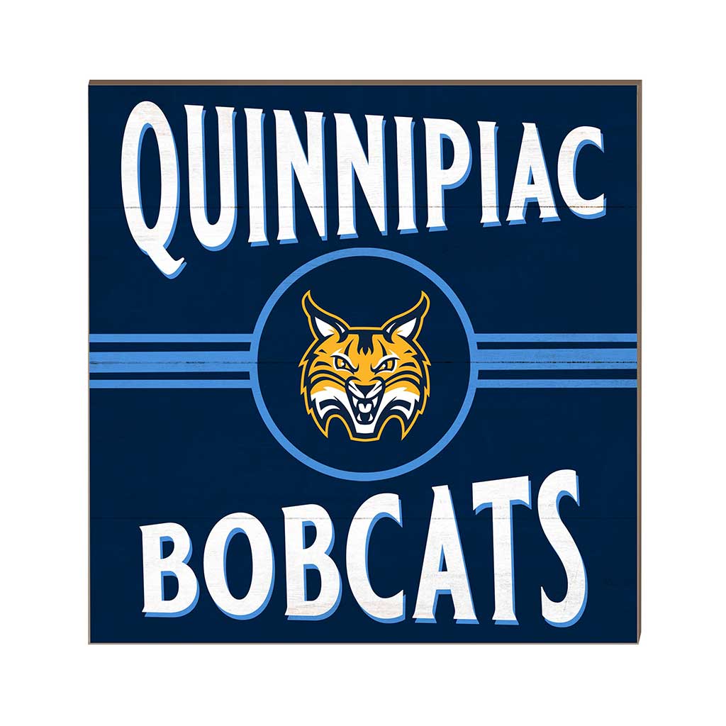10x10 Retro Team Sign Quinnipiac Bobcats