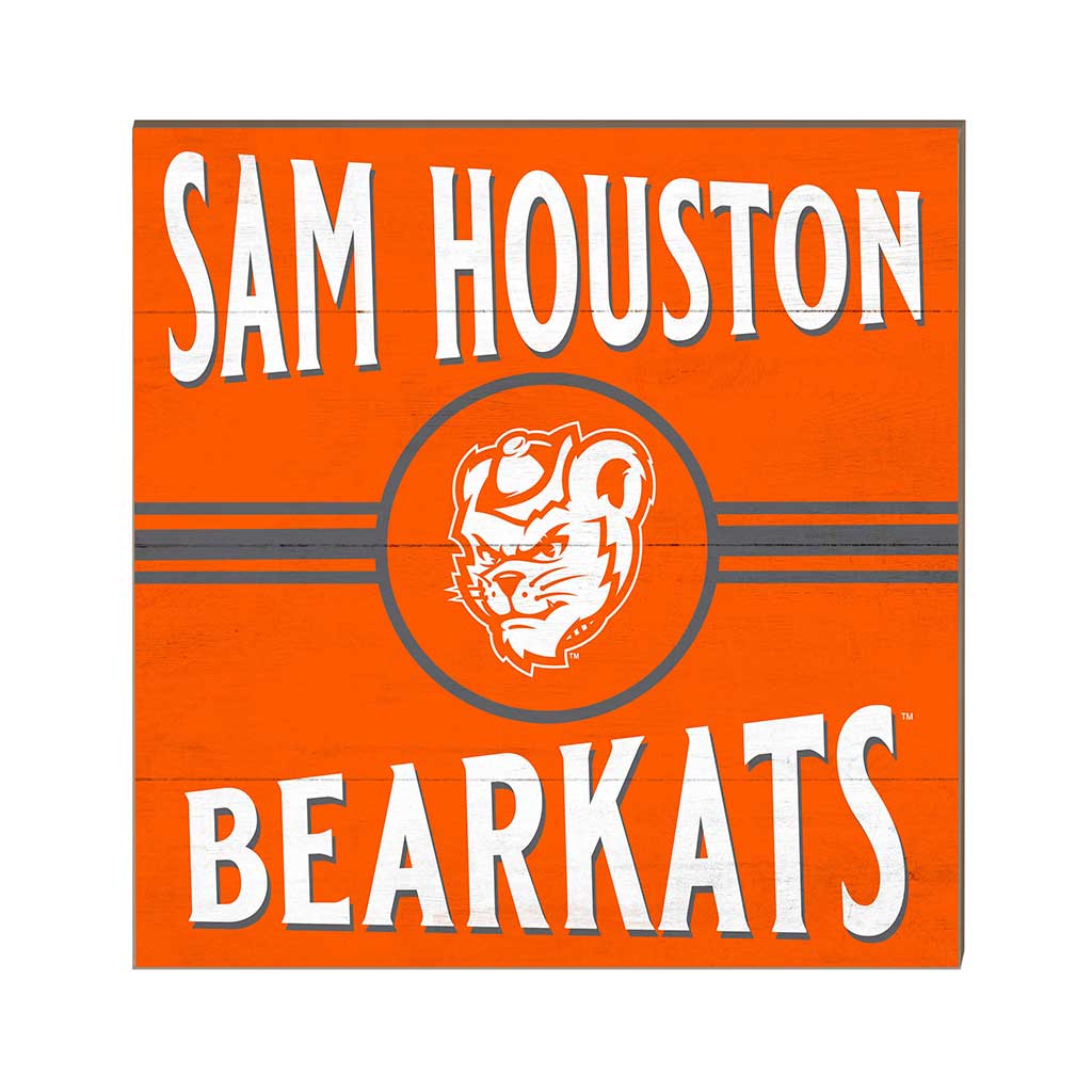 10x10 Retro Team Sign Sam Houston State Bearkats