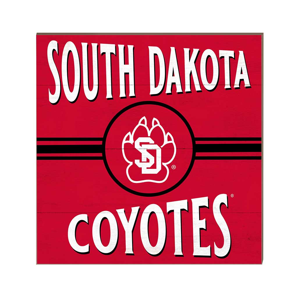 10x10 Retro Team Sign South Dakota Coyotes