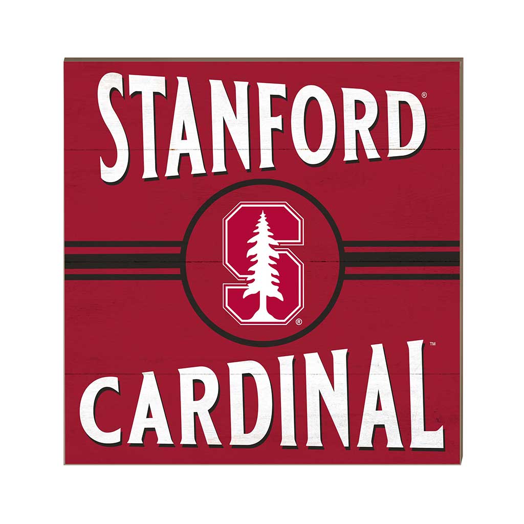 10x10 Retro Team Sign Stanford Cardinal color