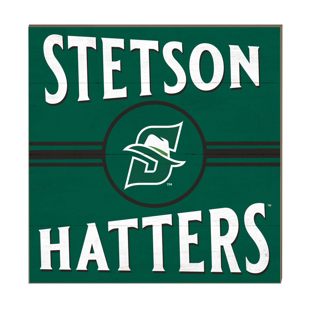 10x10 Retro Team Sign Stetson University Hatters