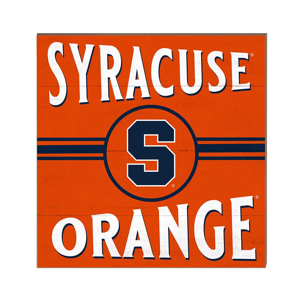 10x10 Retro Team Sign Syracuse Orange