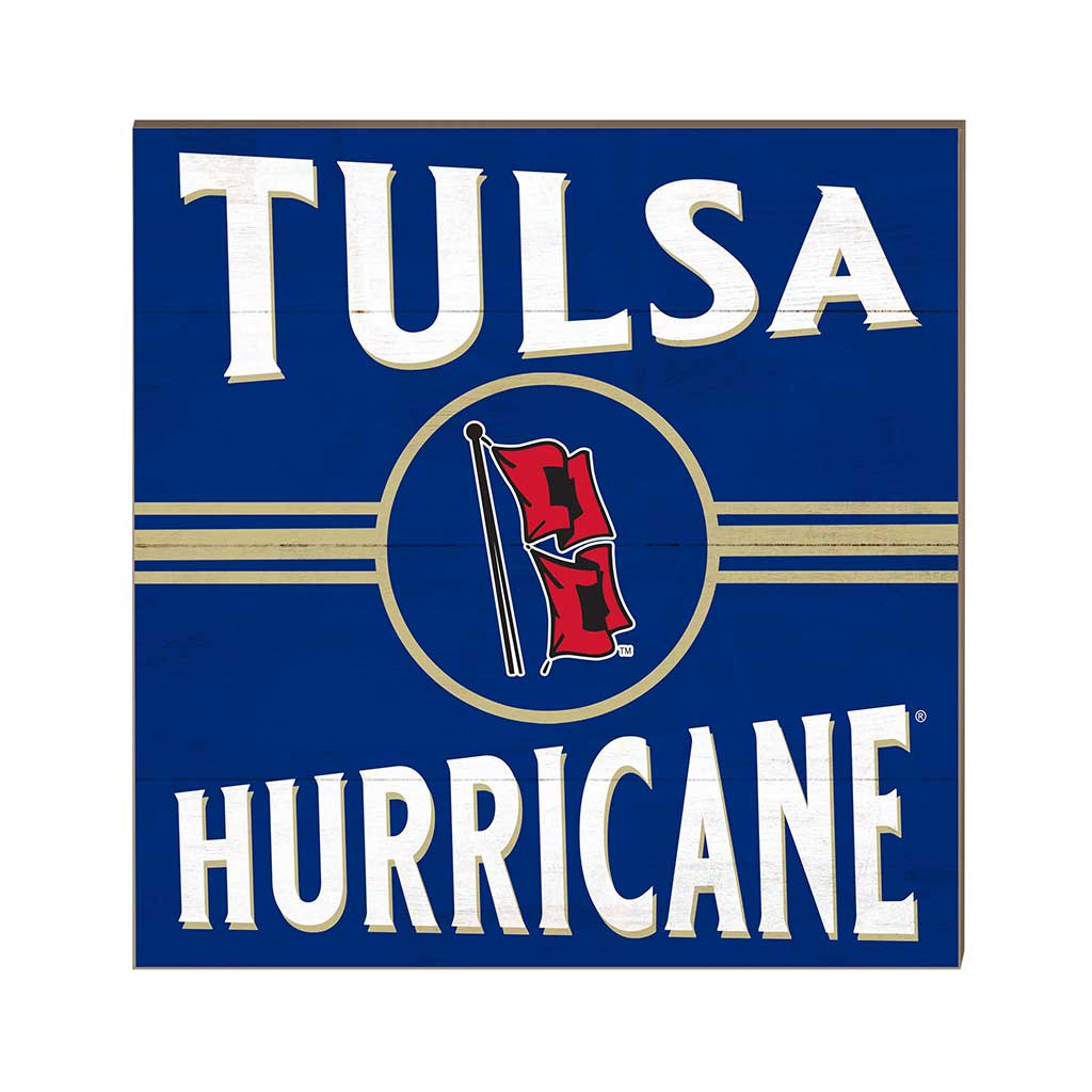 10x10 Retro Team Sign Tulsa Golden Hurricane