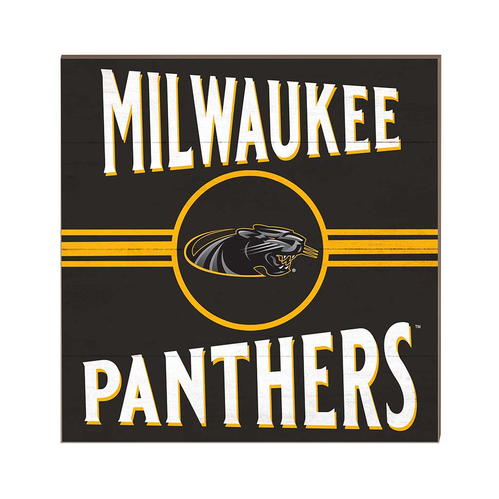 10x10 Retro Team Sign Wisconsin (Milwaukee) Panthers