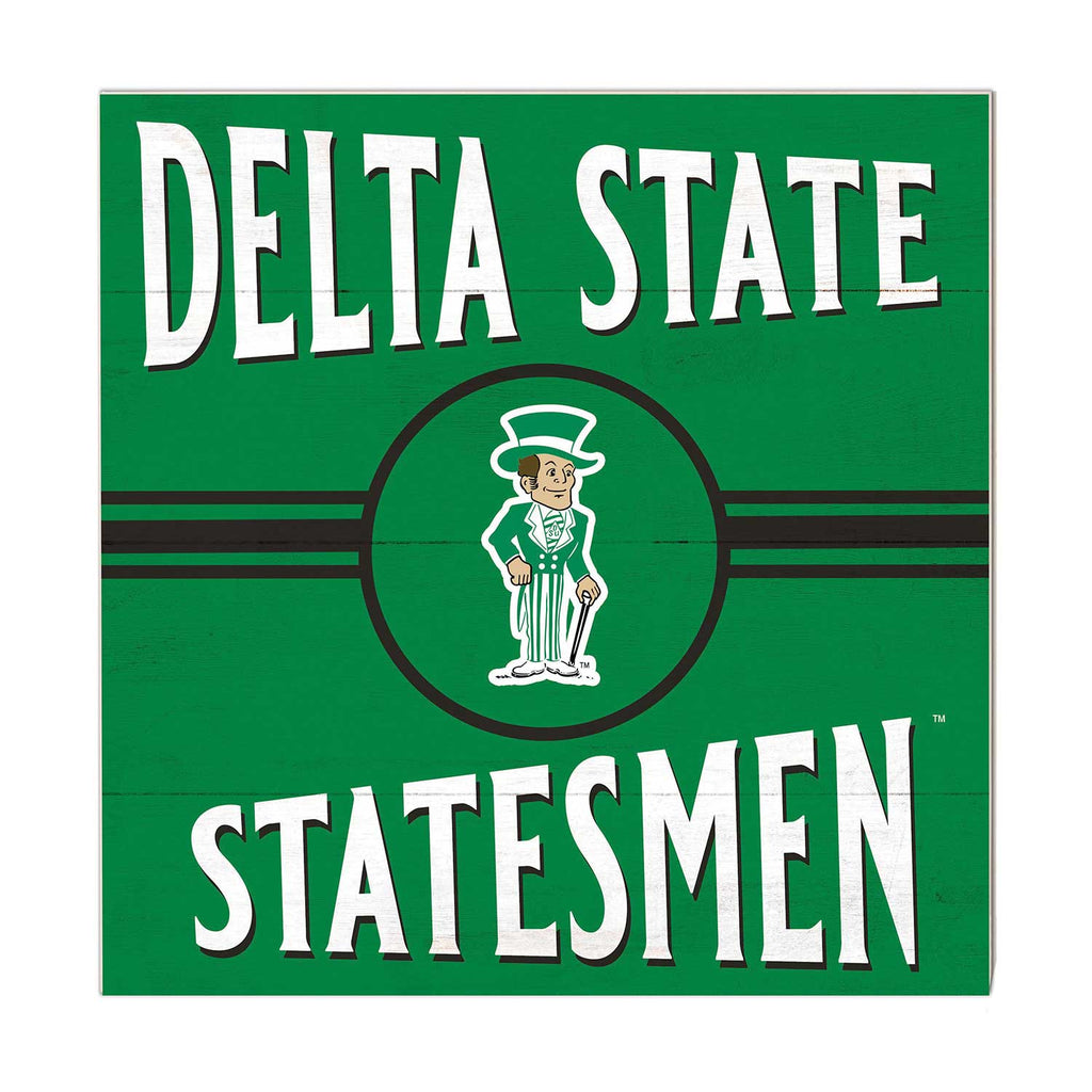 10x10 Retro Team Sign Delta State Statesman