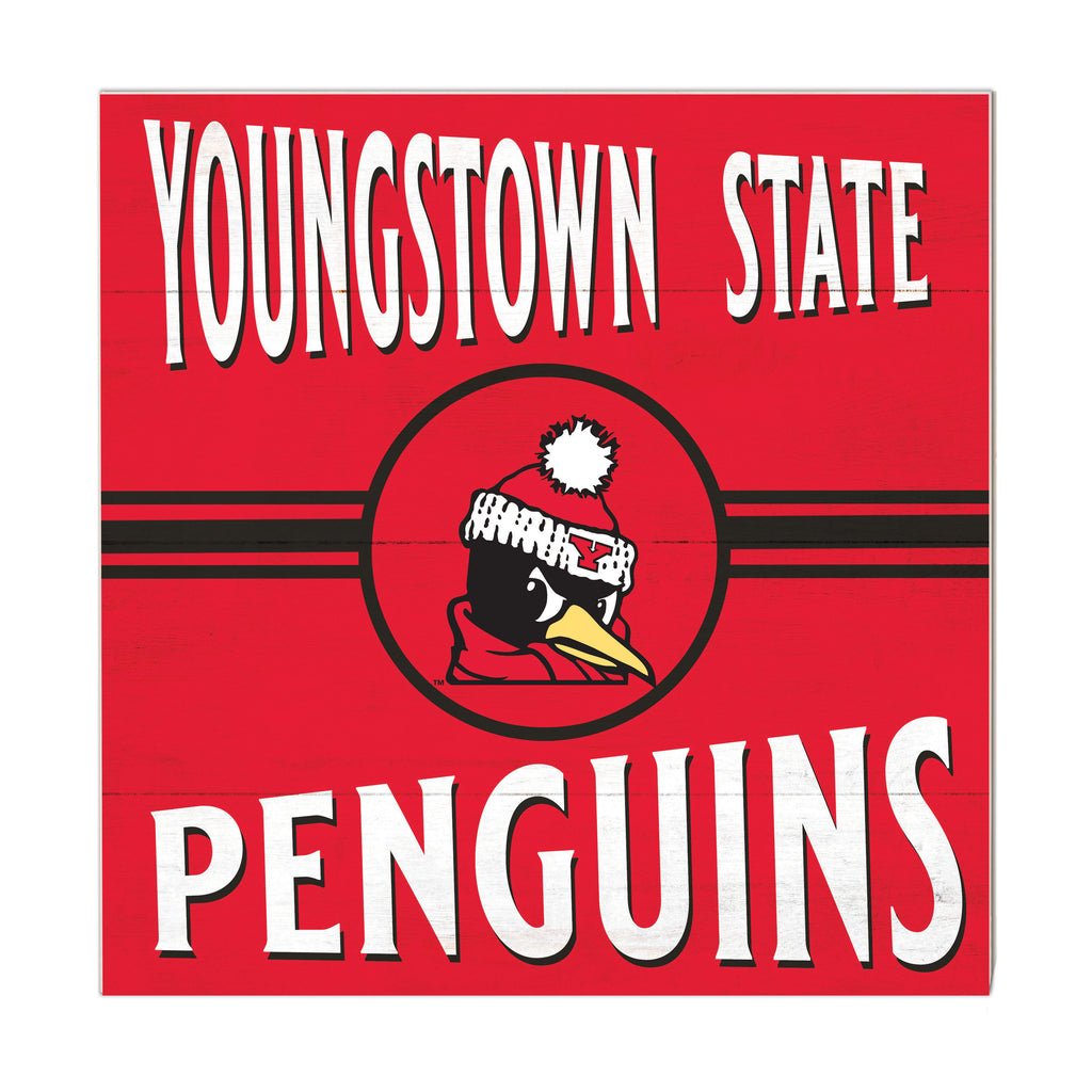 10x10 Retro Team Sign Youngstown State University