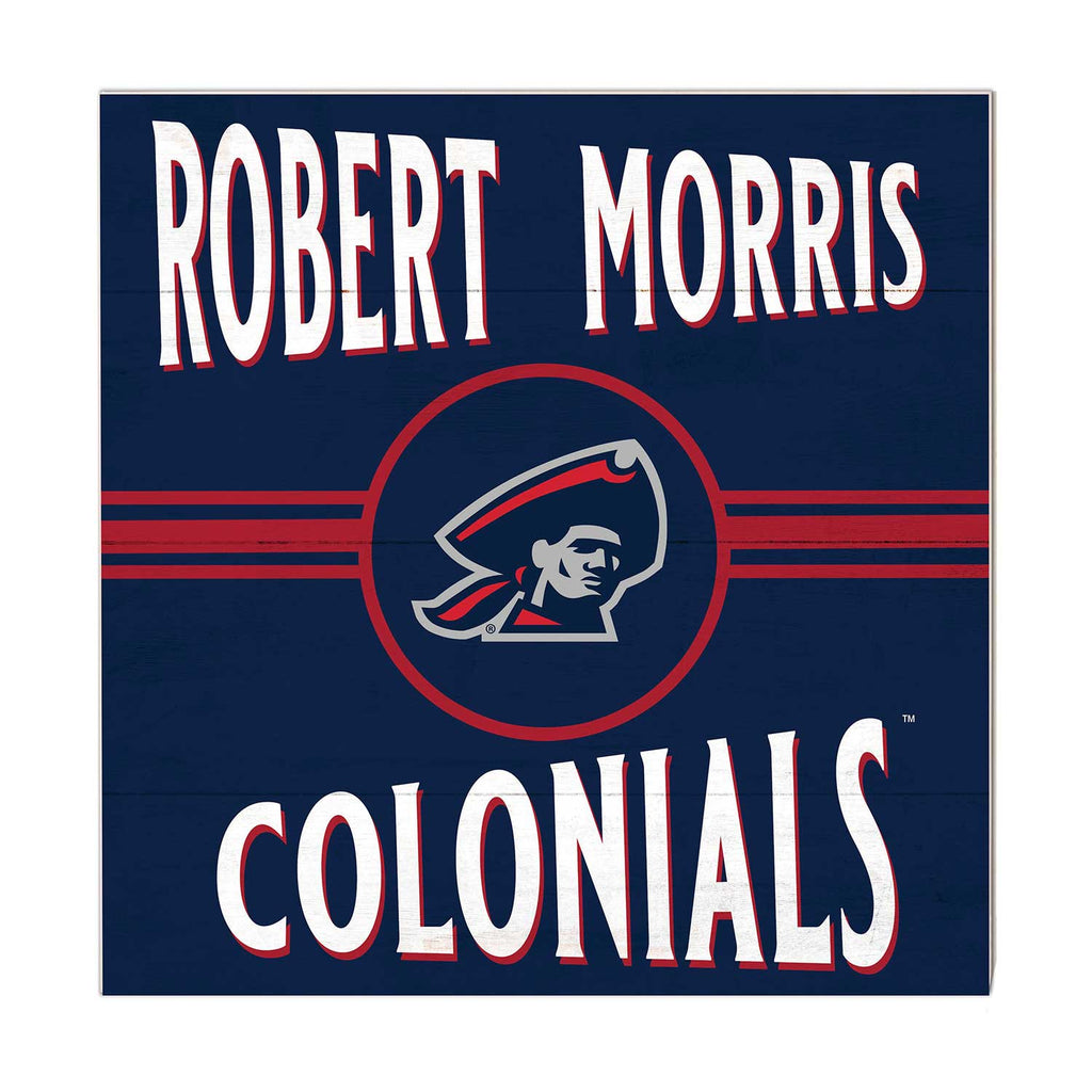 10x10 Retro Team Sign Robert Morris University Colonials