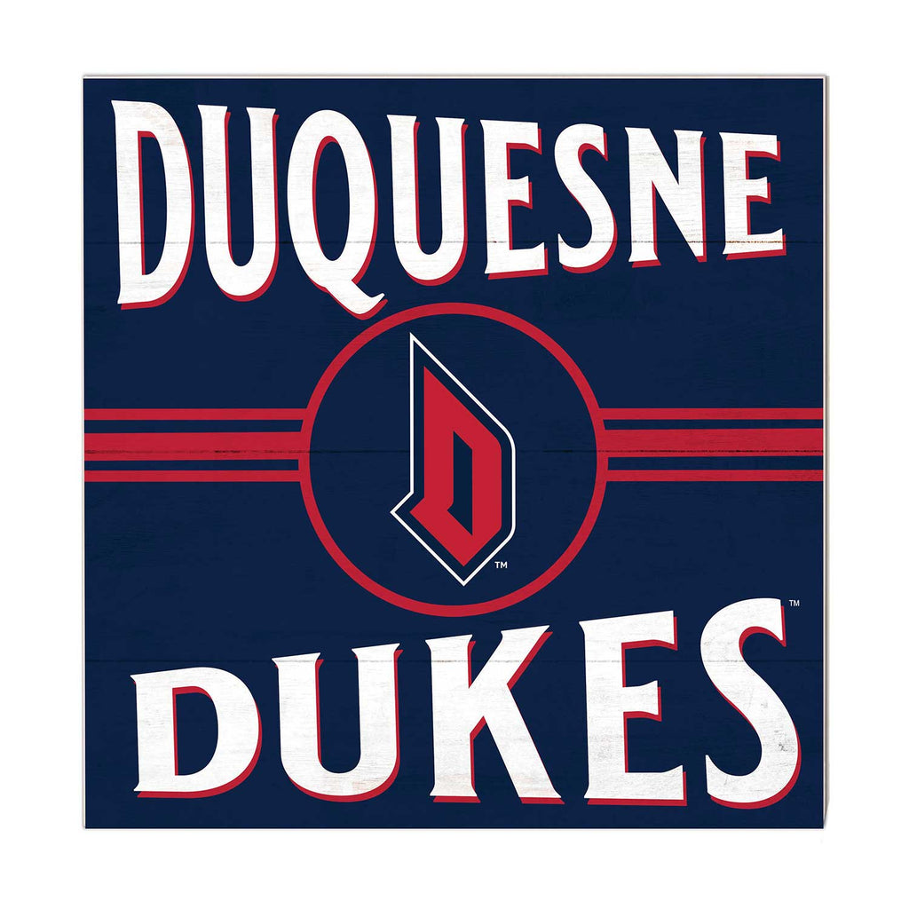 10x10 Retro Team Sign Duquesne Dukes