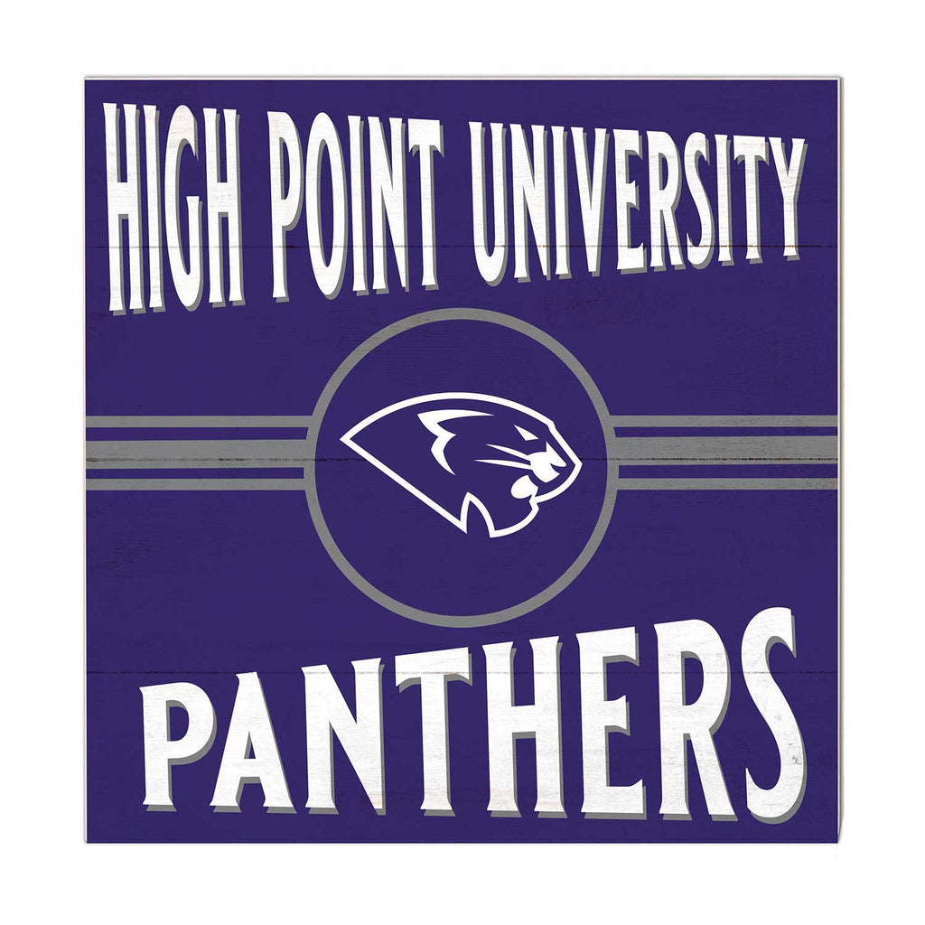 10x10 Retro Team Sign High Point Panthers