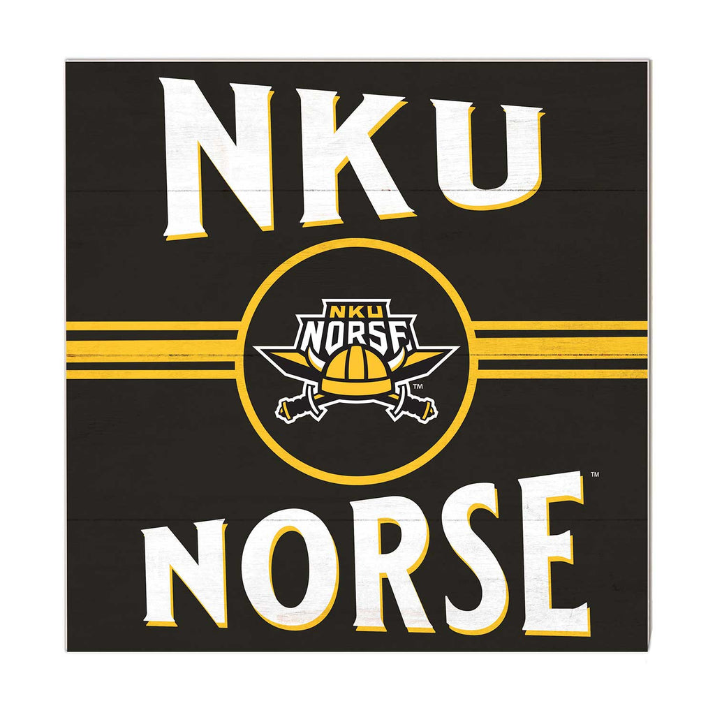 10x10 Retro Team Sign Northern Kentucky Norse