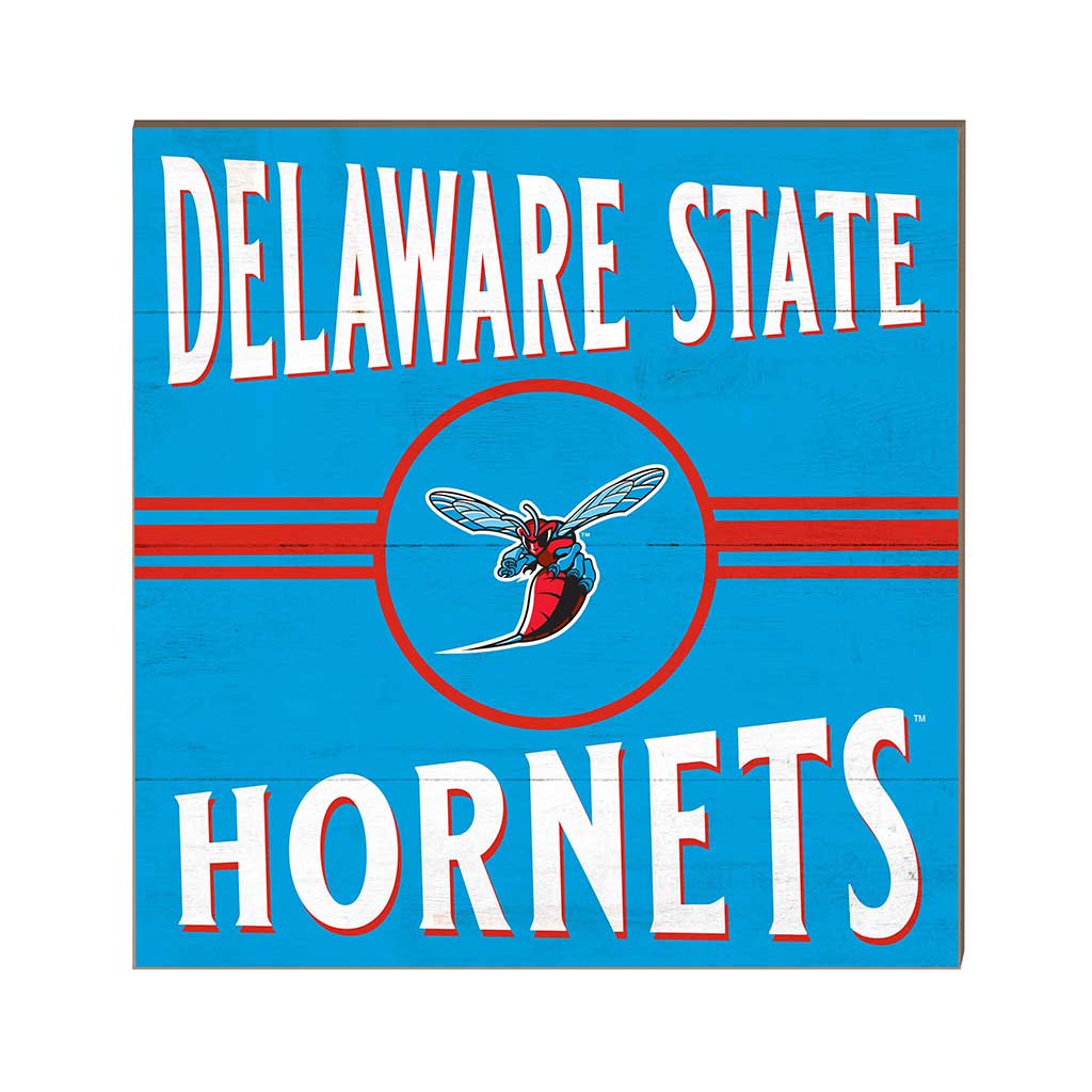 10x10 Retro Team Sign Delaware State Hornets