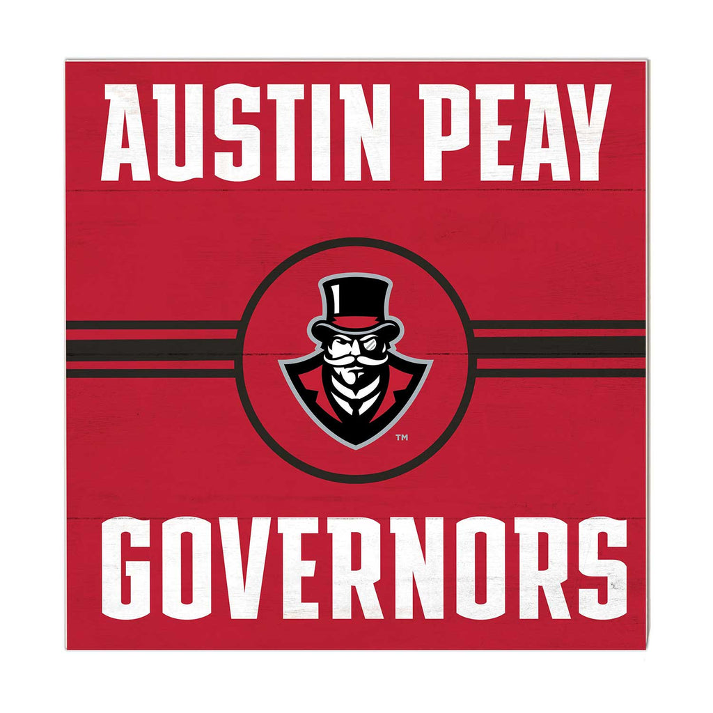 10x10 Retro Team Sign Austin Peay Governors