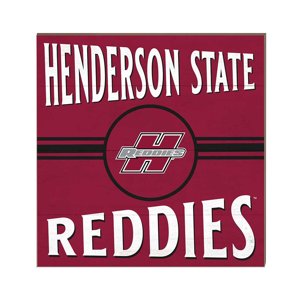 10x10 Retro Team Sign Henderson State University Reddies