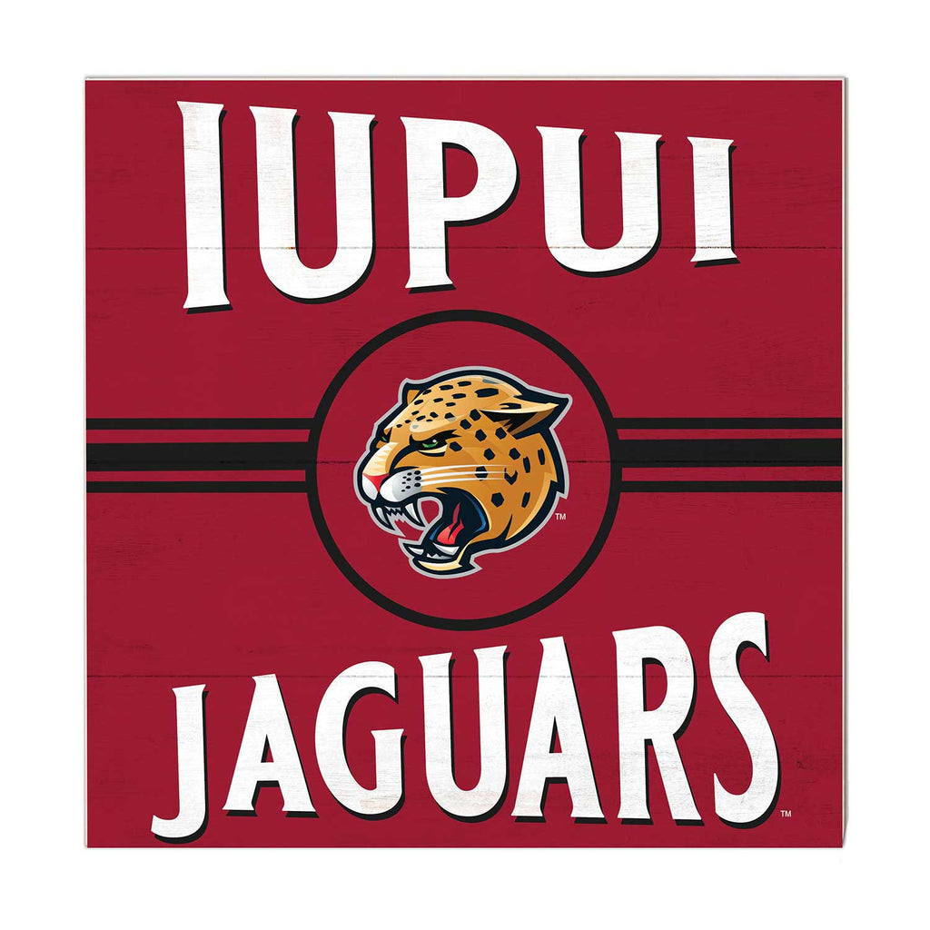 10x10 Retro Team Sign Indiana-Purdue Indianapolis Jaguars