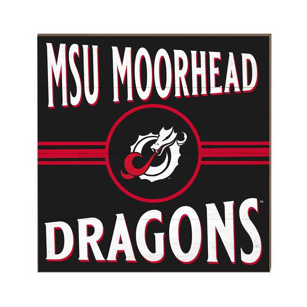 10x10 Retro Team Sign Minnesota State - Moorhead DRAGONS