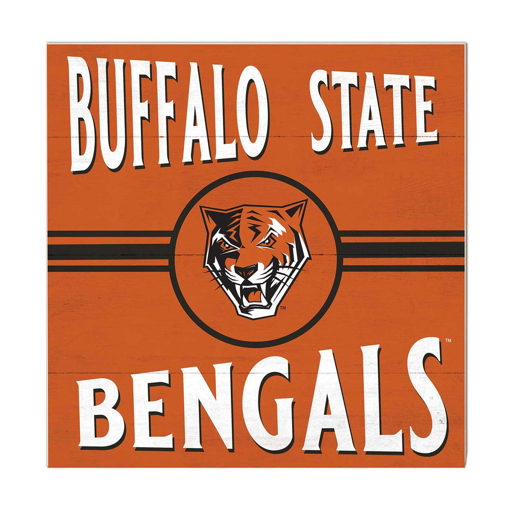 10x10 Retro Team Sign Buffalo State College Bengals