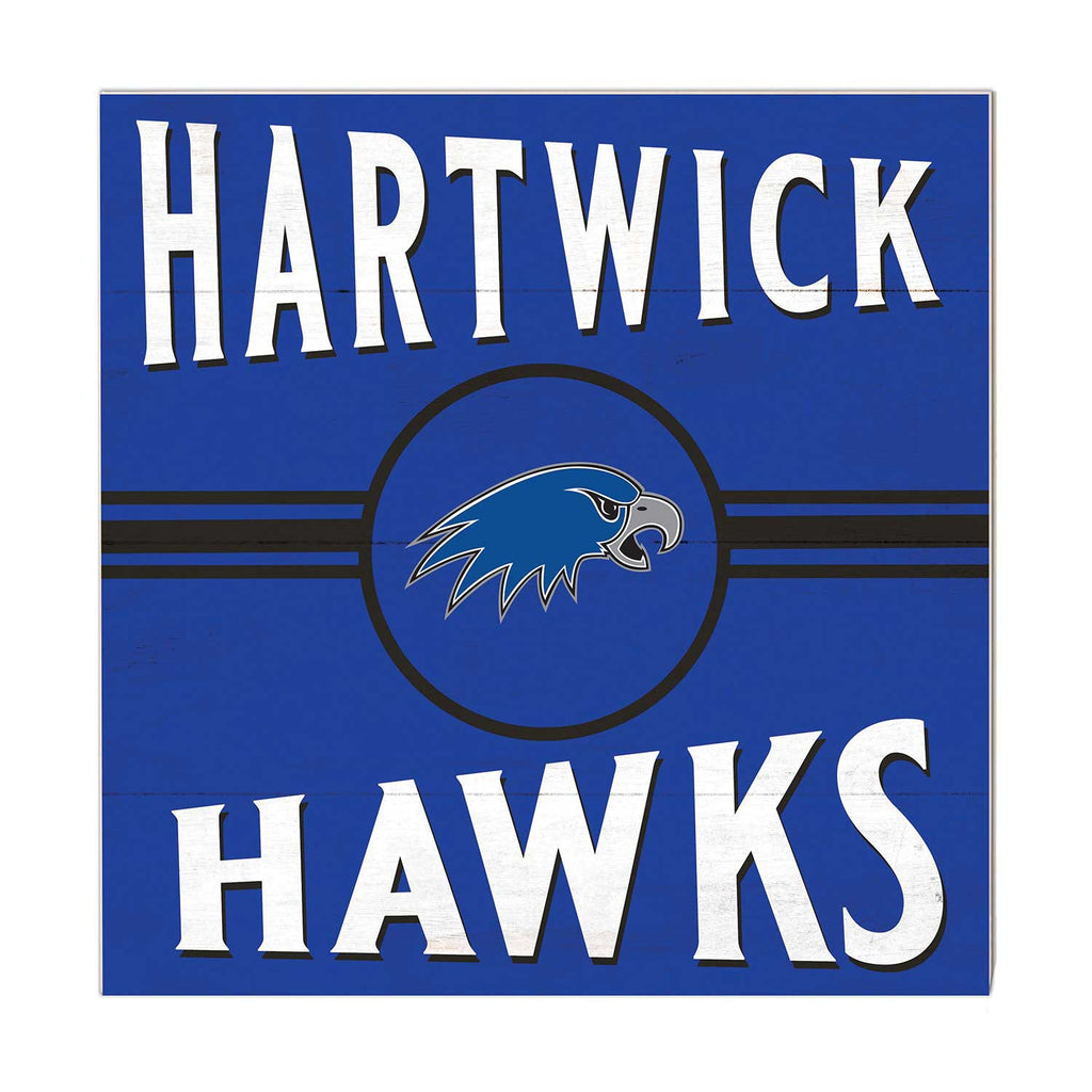 10x10 Retro Team Sign Hartwick College HAWKS