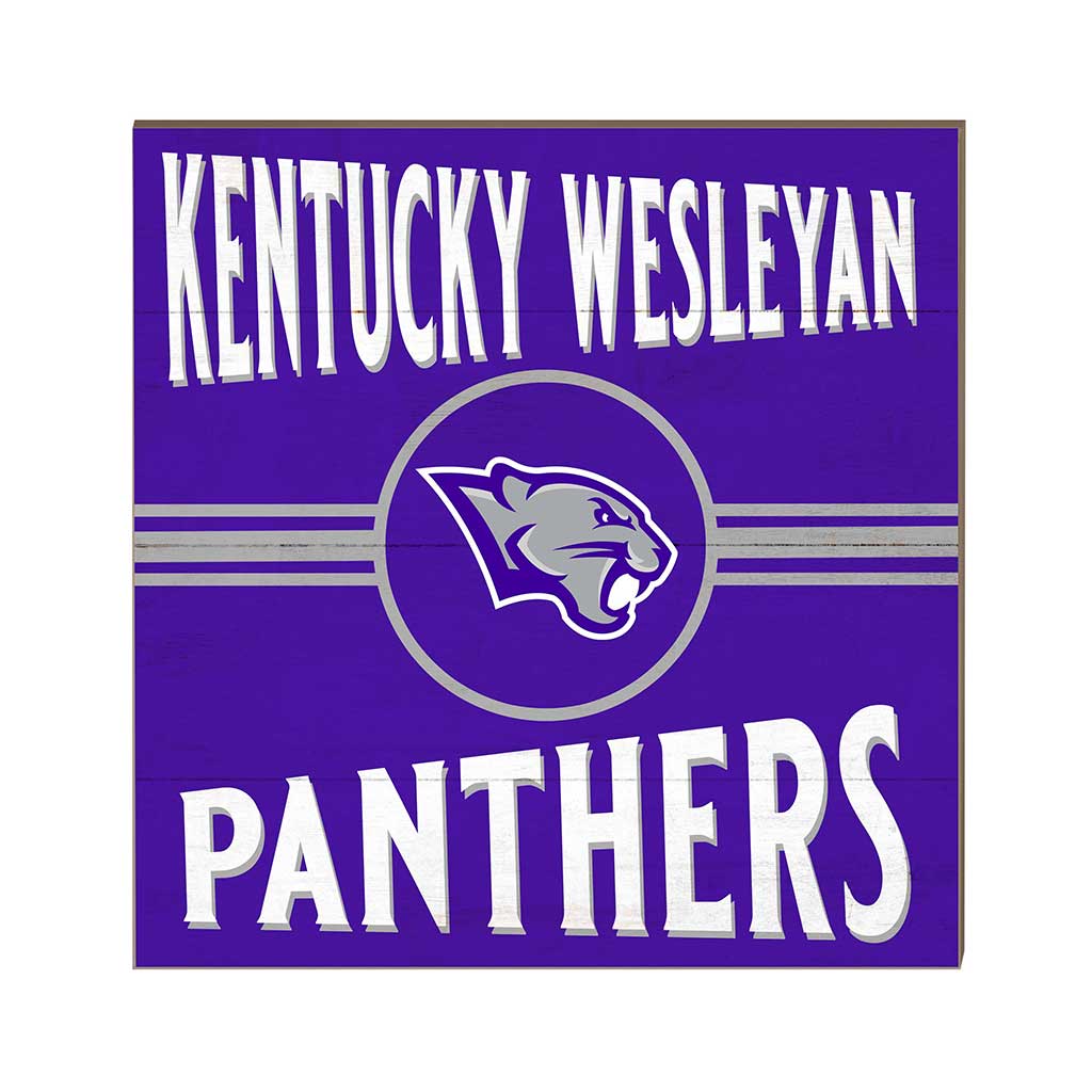 10x10 Retro Team Sign Kentucky Wesleyan College PANTHERS
