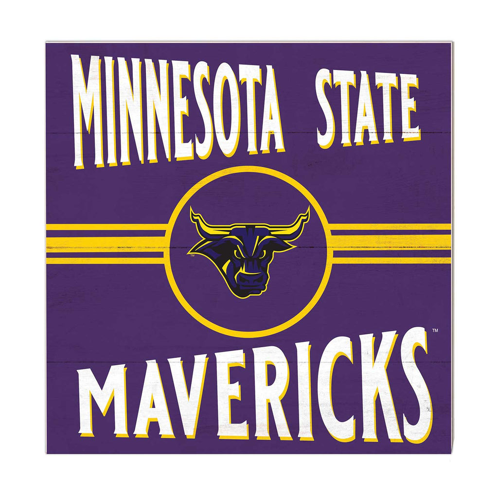10x10 Retro Team Sign Minnesota State - Mankato Mavericks