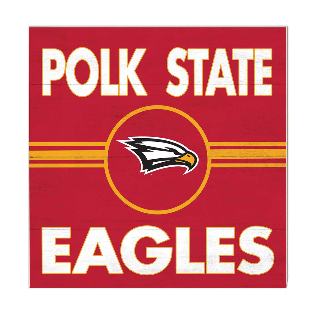 10x10 Retro Team Sign Polk State College Eagles