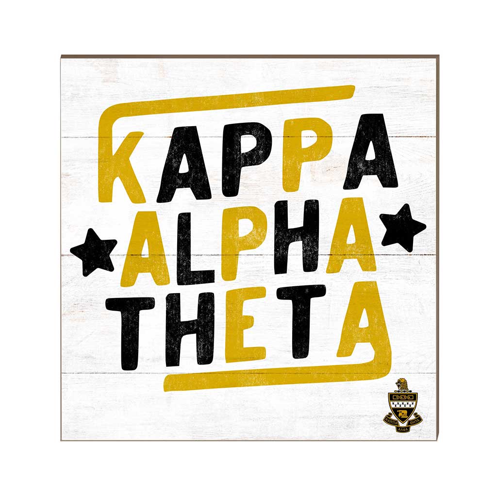 10x10 Retro Greek Sign Greek-Kappa Alpha Theta