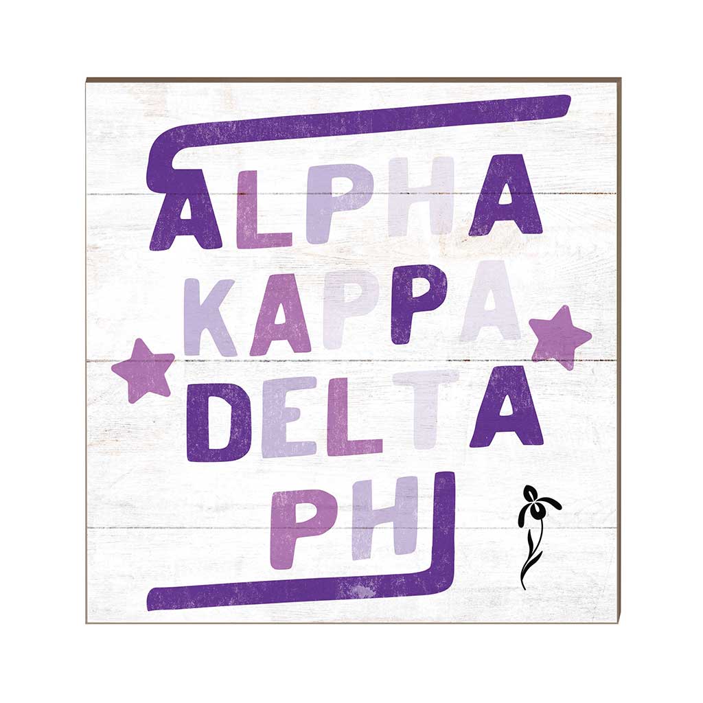 10x10 Retro Greek Sign Greek-Alpha Kappa Delta Phi