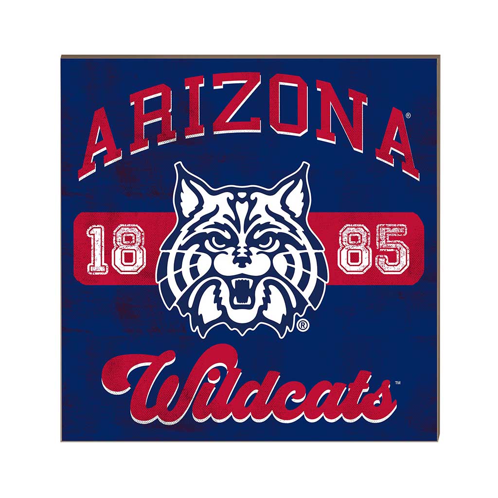 10x10 Retro Team Mascot Sign Arizona Wildcats