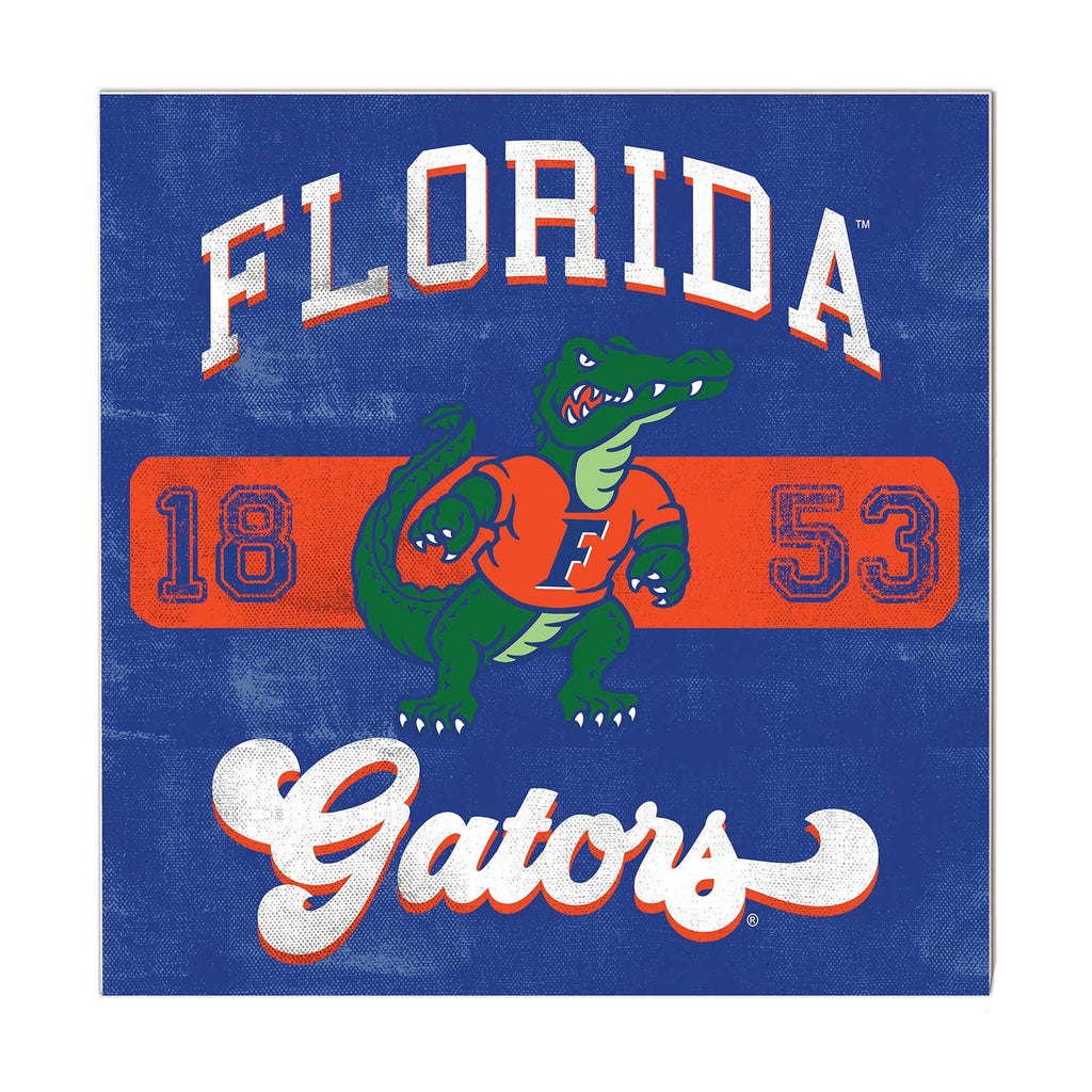 10x10 Retro Team Mascot Sign Florida Gators