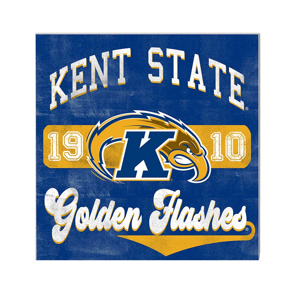 10x10 Retro Team Mascot Sign Kent State Golden Flashes