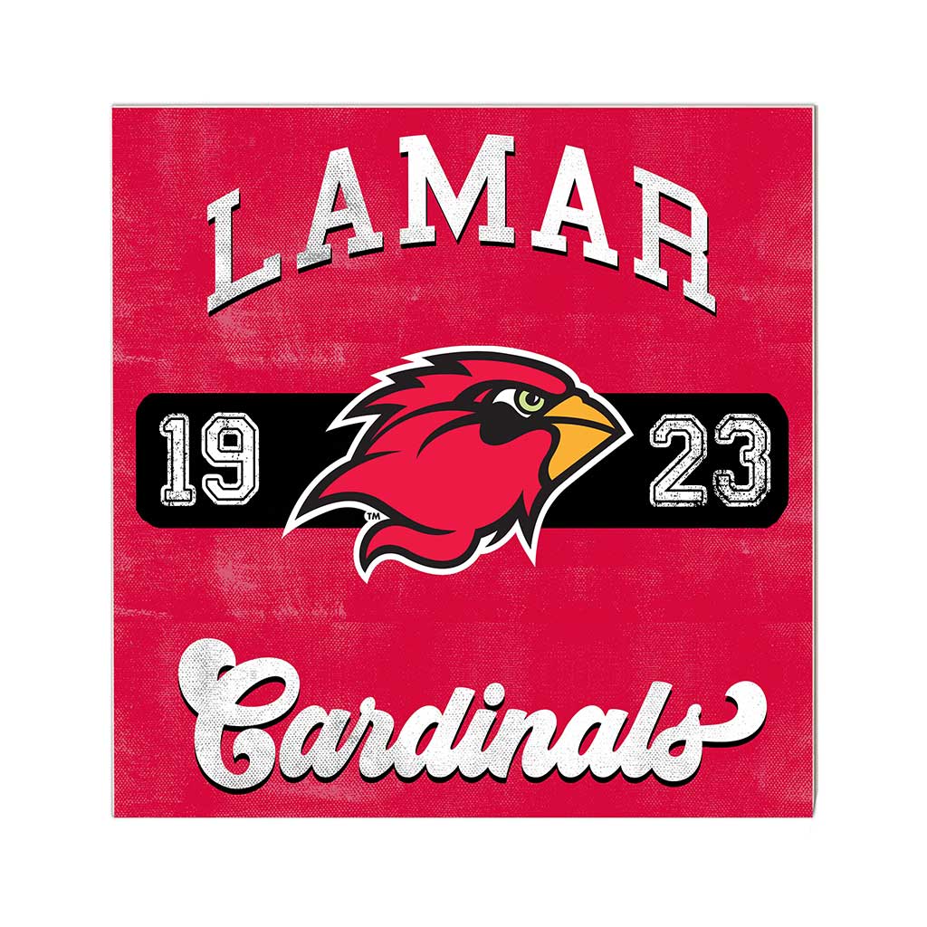 10x10 Retro Team Mascot Sign Lamar Cardinals – KH SPORTS FAN