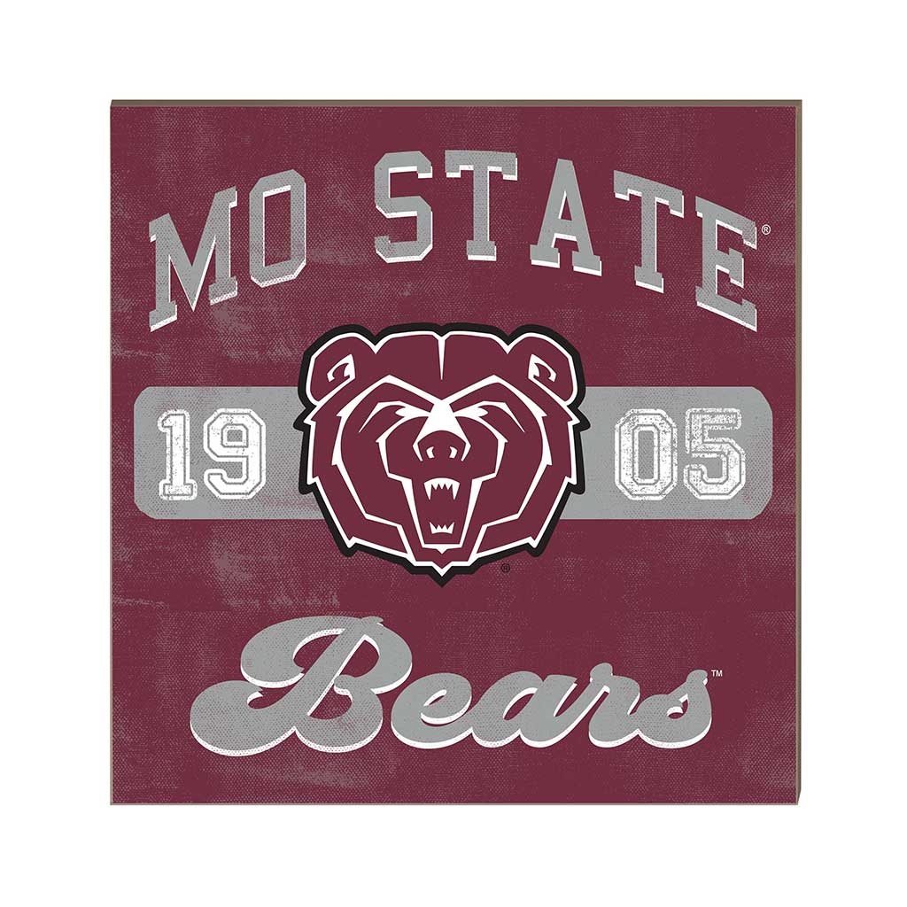 10x10 Retro Team Mascot Sign Missouri State Bears