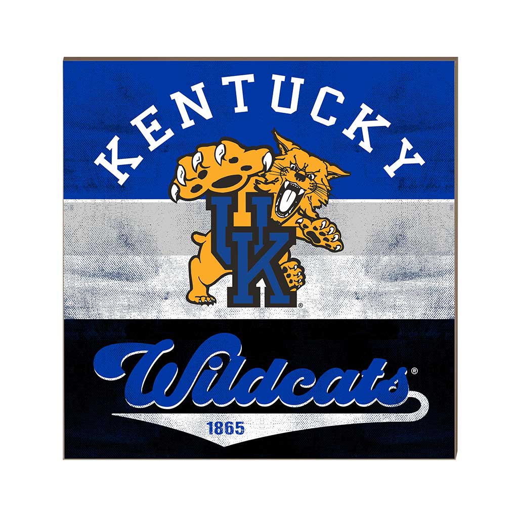 10x10 Retro Multi Color Sign Kentucky Wildcats