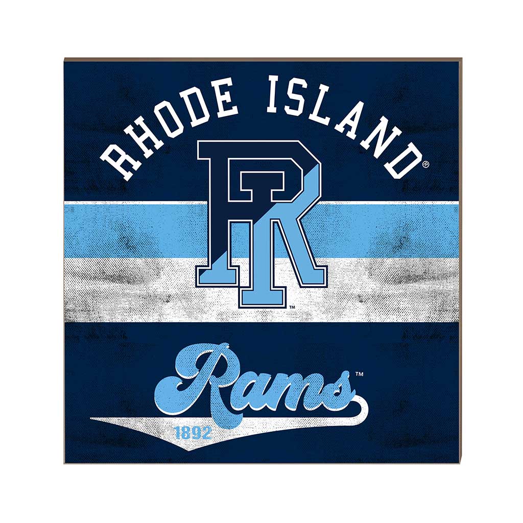 10x10 Retro Multi Color Sign Rhode Island Rams