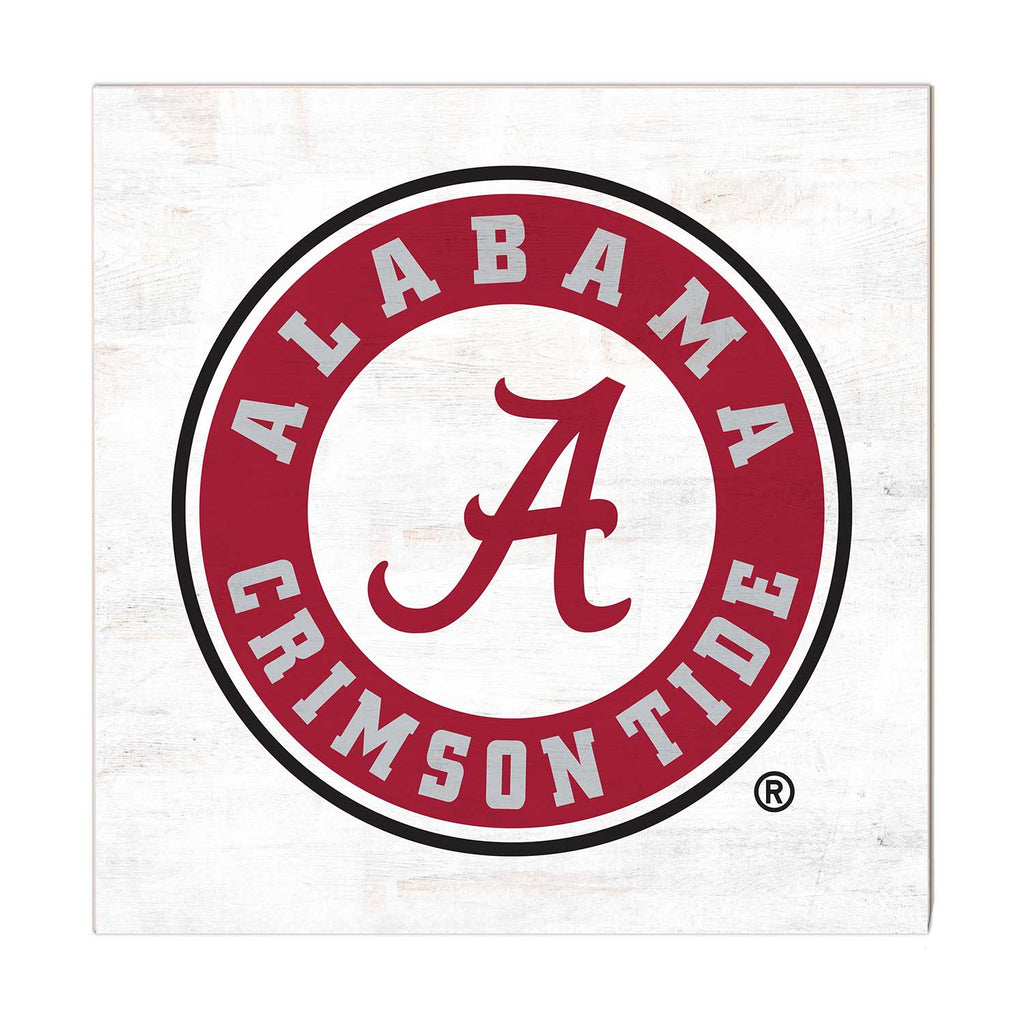 10x10 Scholastic Sign Alabama Crimson Tide