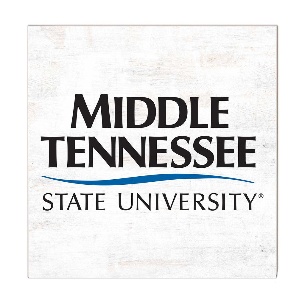 10x10 Scholastic Sign Middle Tennessee State Blue Raiders
