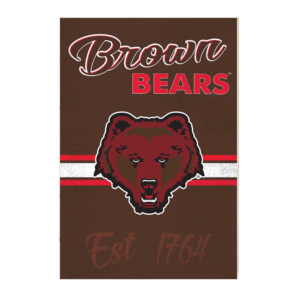 34x24 Mascot Sign Brown Bears