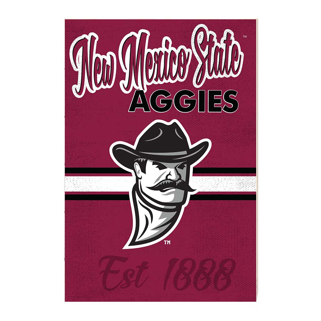 34x24 Mascot Sign New Mexico State Aggies