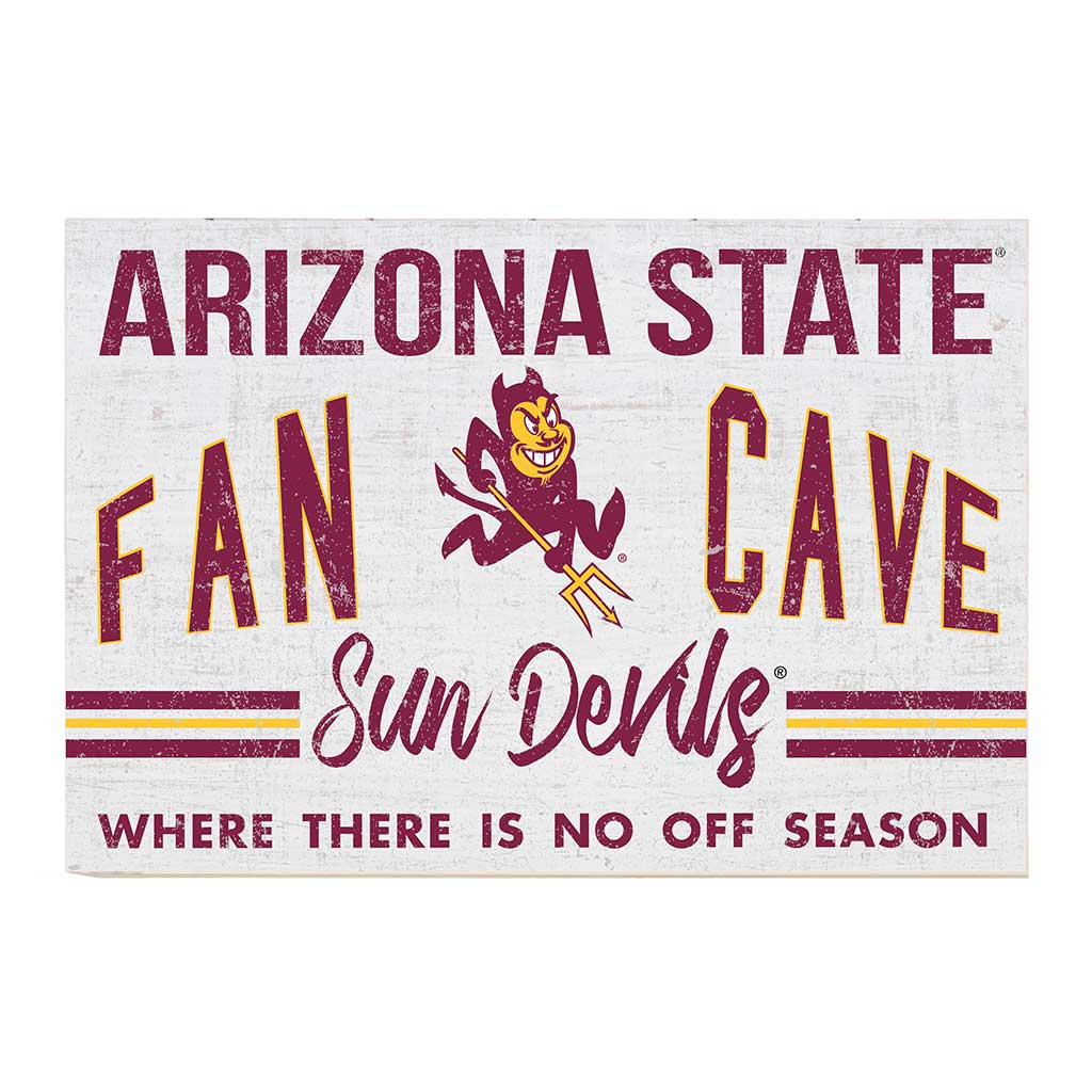 24x34 Retro Fan Cave Sign Arizona State Sun Devils