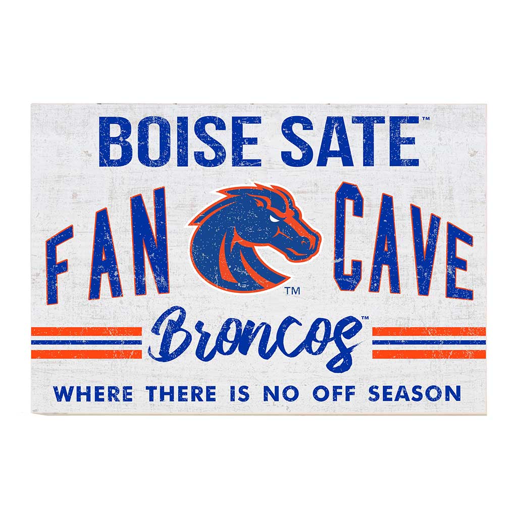 24x34 Retro Fan Cave Sign Boise State Broncos