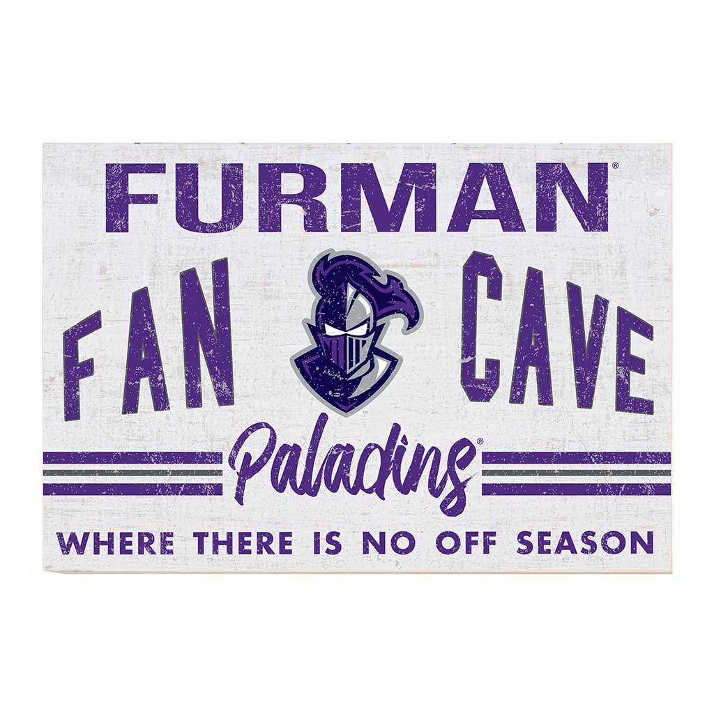 24x34 Retro Fan Cave Sign Furman Paladins