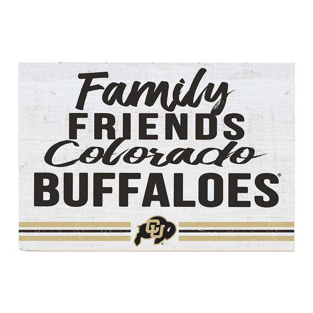 24x34 Friends Family Team Sign Colorado (Boulder) Buffaloes