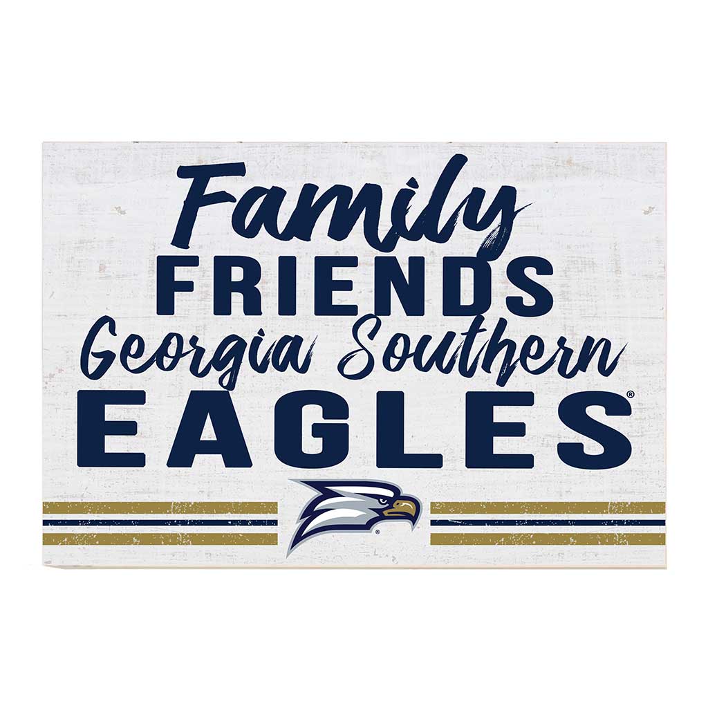 24x34 Friends Family Team Sign Georgia Southern Eagles