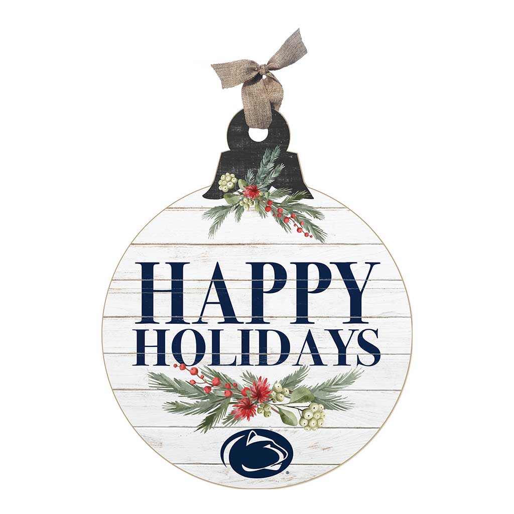 20 Inch Merry Christmas Ornament Sign Penn State Nittany Lions