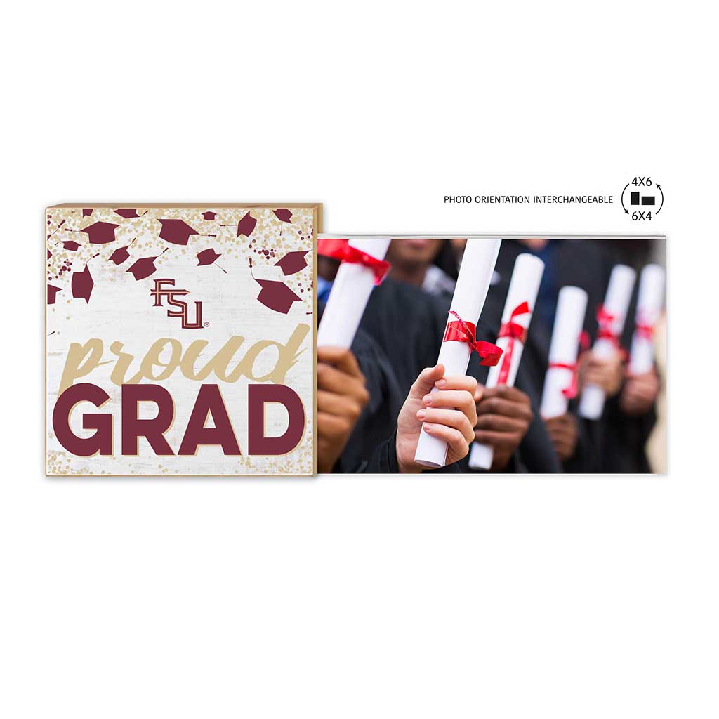 Floating Picture Frame Proud Grad Celebration Team Florida State Seminoles