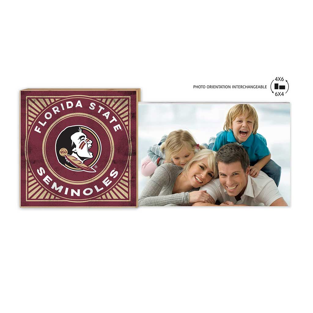 Floating Picture Frame Retro Team Logo Florida State Seminoles